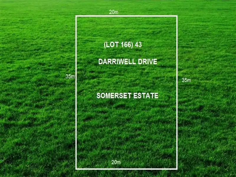 Main view of Homely land listing, 43 (Lot 166) Darriwell Drive, Bannockburn VIC 3331
