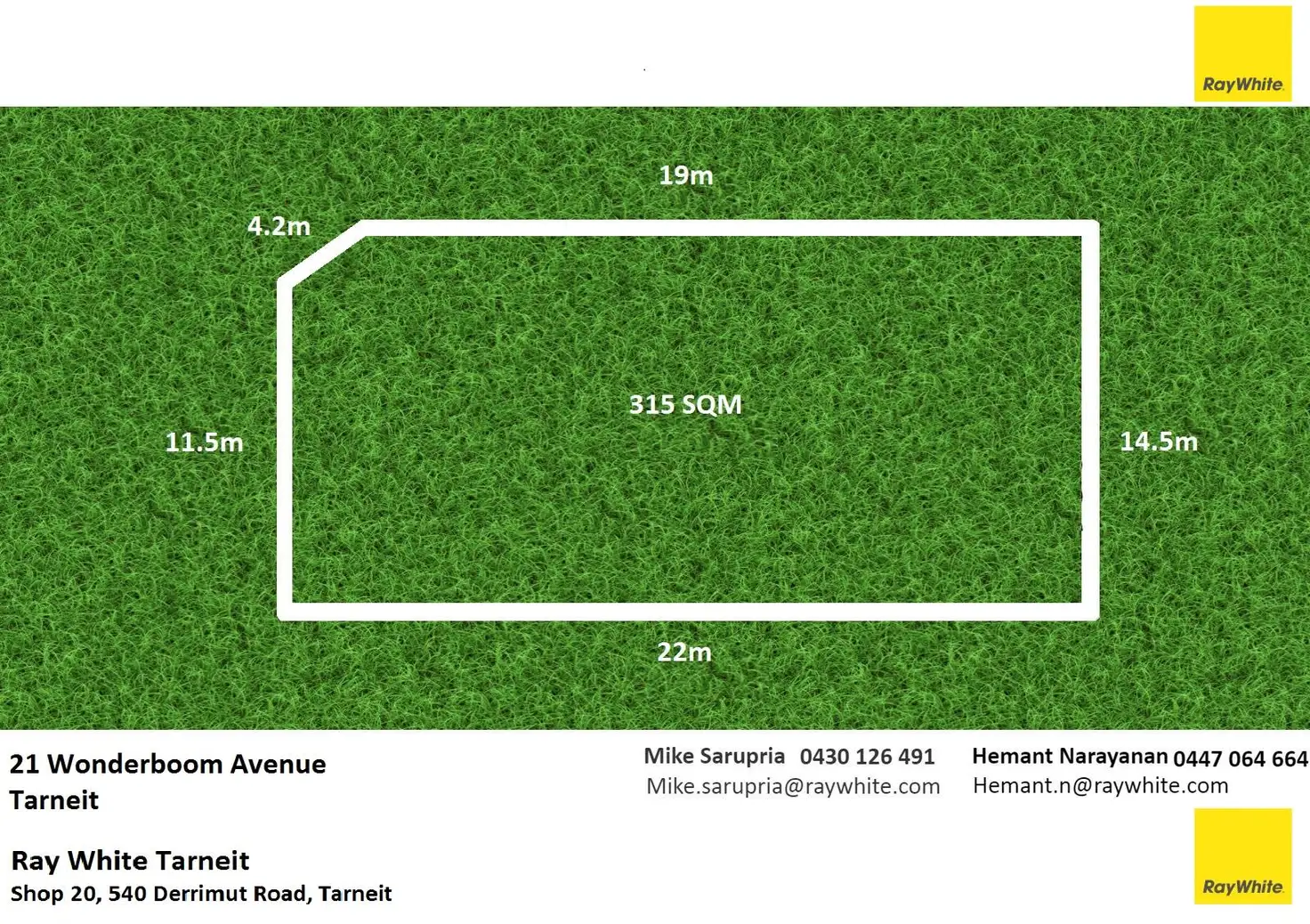 Main view of Homely land listing, 21 Wonderboom Avenue, Tarneit VIC 3029