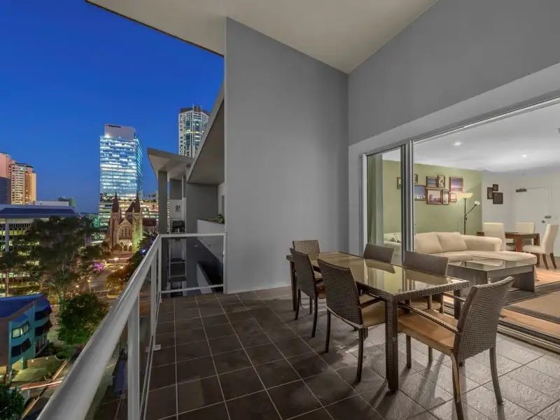 Main view of Homely apartment listing, 1003/100 Bowen Street, Spring Hill QLD 4000