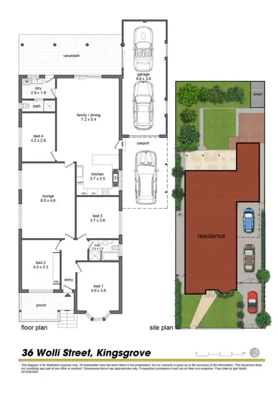Second view of Homely house listing, 36 Wolli Street, Kingsgrove NSW 2208
