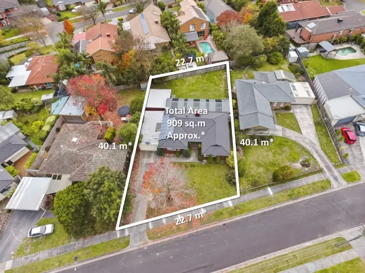 Main view of Homely house listing, 40 Cherry Tree Grove, Croydon VIC 3136