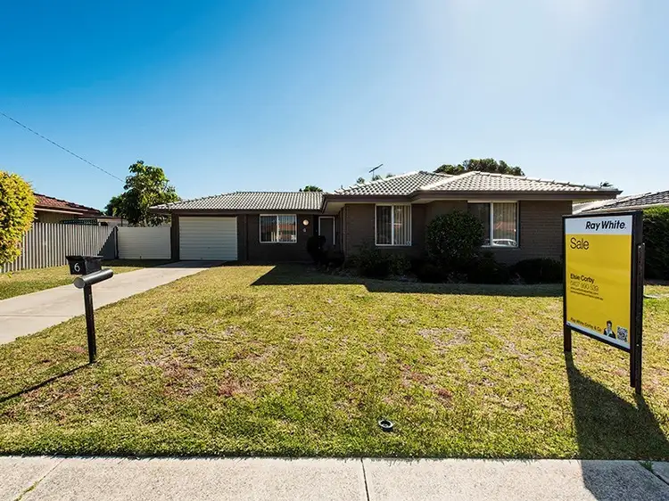 Main view of Homely house listing, 6 Breaden Drive, Cooloongup WA 6168