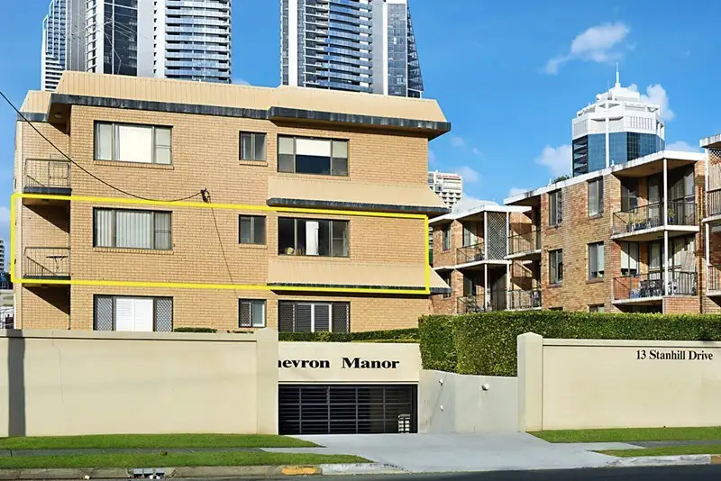 Main view of Homely apartment listing, 4/13 Stanhill Drive, Chevron Island QLD 4217