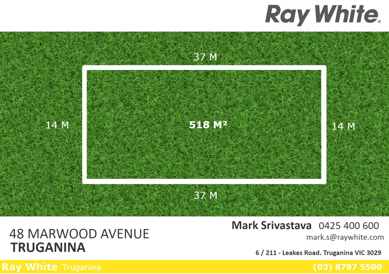 Main view of Homely land listing, 48 Marwood Avenue, Truganina VIC 3029