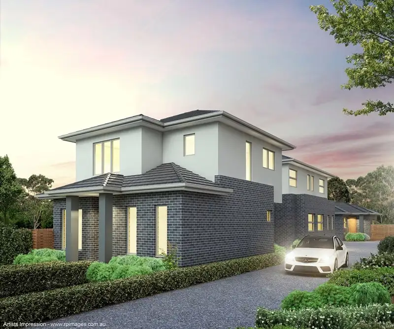 Main view of Homely townhouse listing, 1-3/127 St Vigeons Road, Reservoir VIC 3073