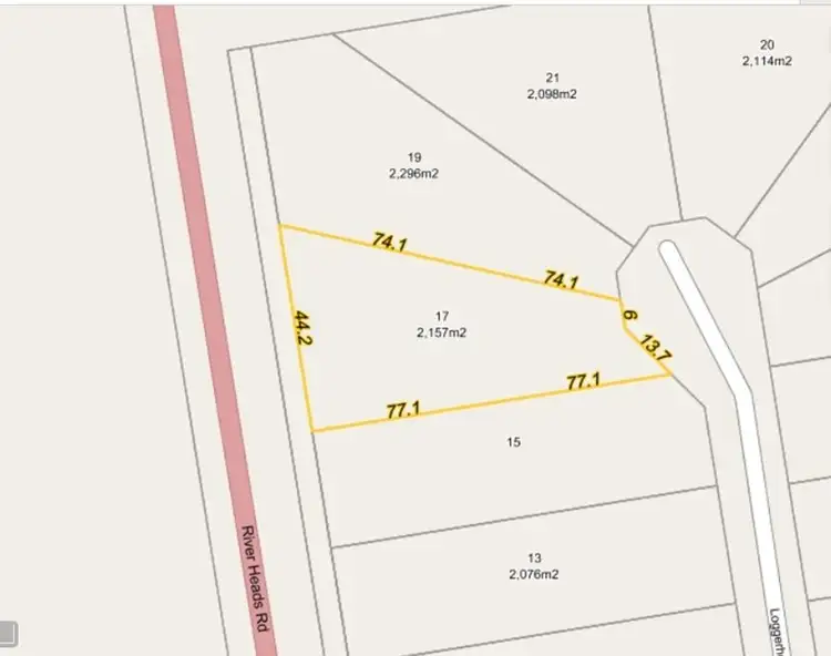 Third view of Homely land listing, 17 Loggerhead Court, River Heads QLD 4655