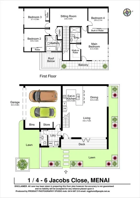 Sixth view of Homely house listing, 4 - 6 Jacobs Close, Menai NSW 2234