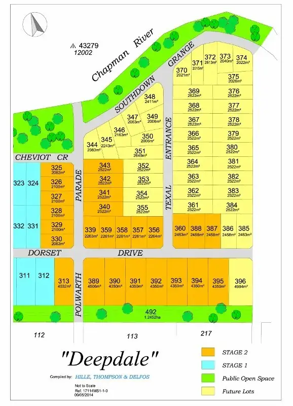 Second view of Homely land listing, Lot 343 Polwarth Parade, Deepdale WA 6532