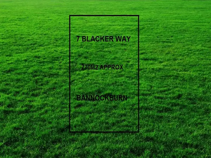 Main view of Homely land listing, 7 Blacker Way, Bannockburn VIC 3331