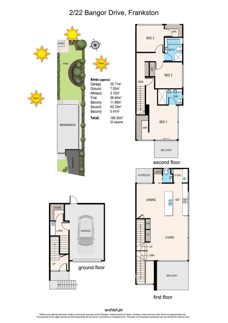 Third view of Homely house listing, 22 Bangor Drive, Frankston VIC 3199