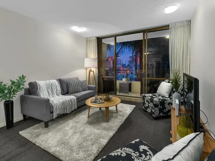Second view of Homely apartment listing, 308/32 Leichhardt Street, Spring Hill QLD 4000
