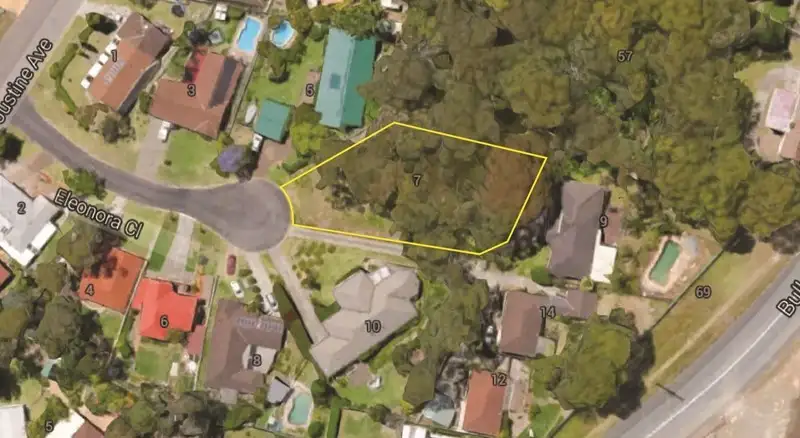 Main view of Homely land listing, 7 Eleonora Close, Whitebridge NSW 2290