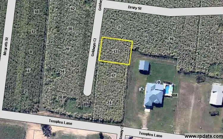 Third view of Homely land listing, 13 Goldwyn Close, Ooralea QLD 4740