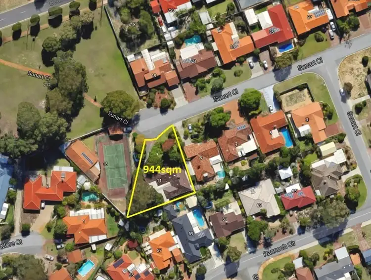 Main view of Homely house listing, 11 Sunart Close, Hamersley WA 6022