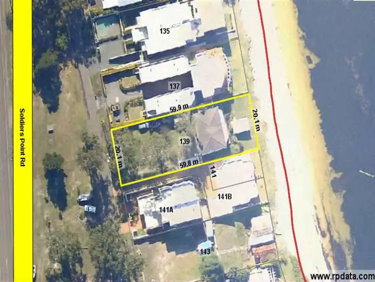 Second view of Homely house listing, 139 Soldiers Point Road, Soldiers Point NSW 2317