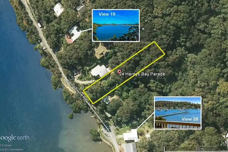Second view of Homely land listing, 24 Hardys Bay Parade, Killcare NSW 2257