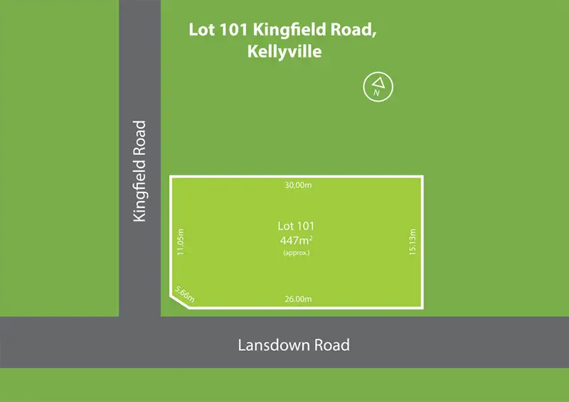 Main view of Homely land listing, Lot 101 Kingfield Road, Kellyville NSW 2155