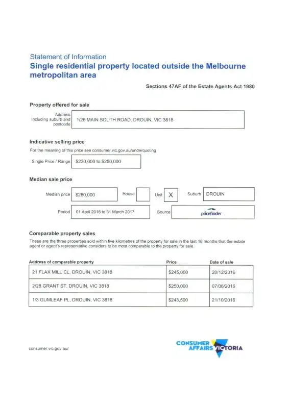 Seventh view of Homely house listing, Unit 1 26 Main South Road, Drouin VIC 3818