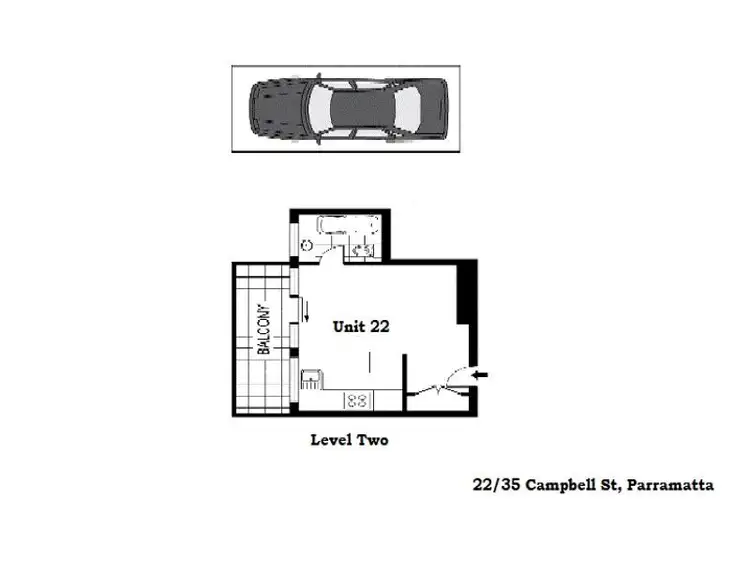 Third view of Homely house listing, 22/35 Campbell Street, Parramatta NSW 2150