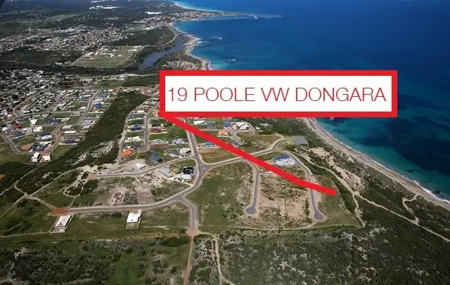 Main view of Homely land listing, 19 Poole View, Dongara WA 6525