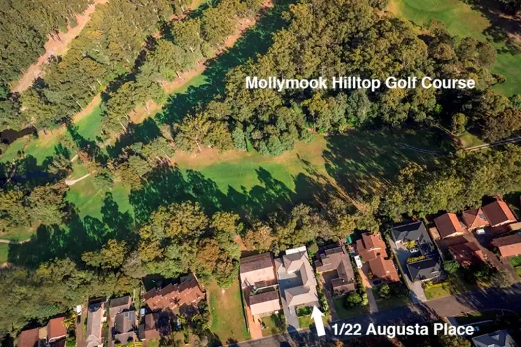 Main view of Homely villa listing, 1/22 Augusta Place, Mollymook Beach NSW 2539