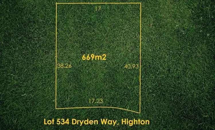 Lot 534 Dryden Way, Highton VIC 3216