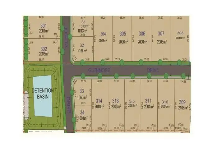 Second view of Homely land listing, Lot 301, Stage 3A Moore Creek Gardens, Tamworth NSW 2340