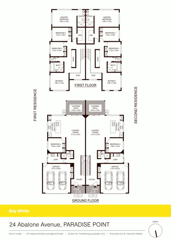 Sixth view of Homely other listing, A and B/24 Abalone Avenue, Paradise Point QLD 4216