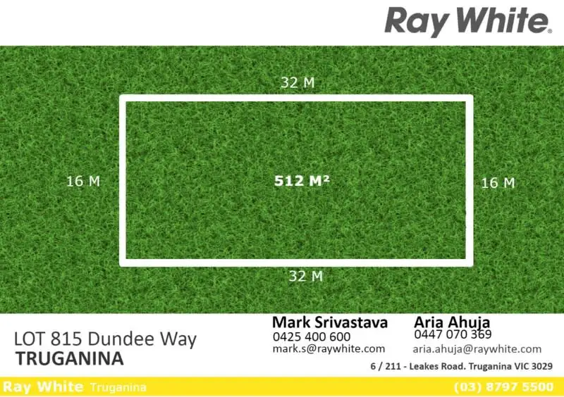 Main view of Homely land listing, 18 Dundee Way, Truganina VIC 3029