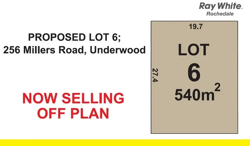 Main view of Homely land listing, Proposed Lot 6 256 Millers Road, Underwood QLD 4119