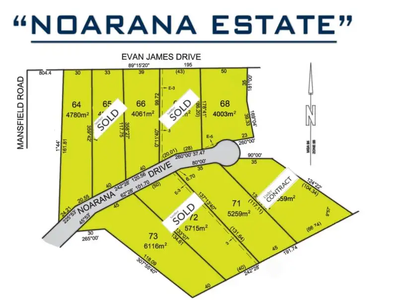 Main view of Homely land listing, Lot 70 Noarana Drive, Benalla VIC 3672
