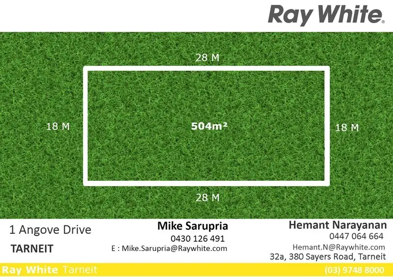 Main view of Homely land listing, 1 Angove Drive, Tarneit VIC 3029