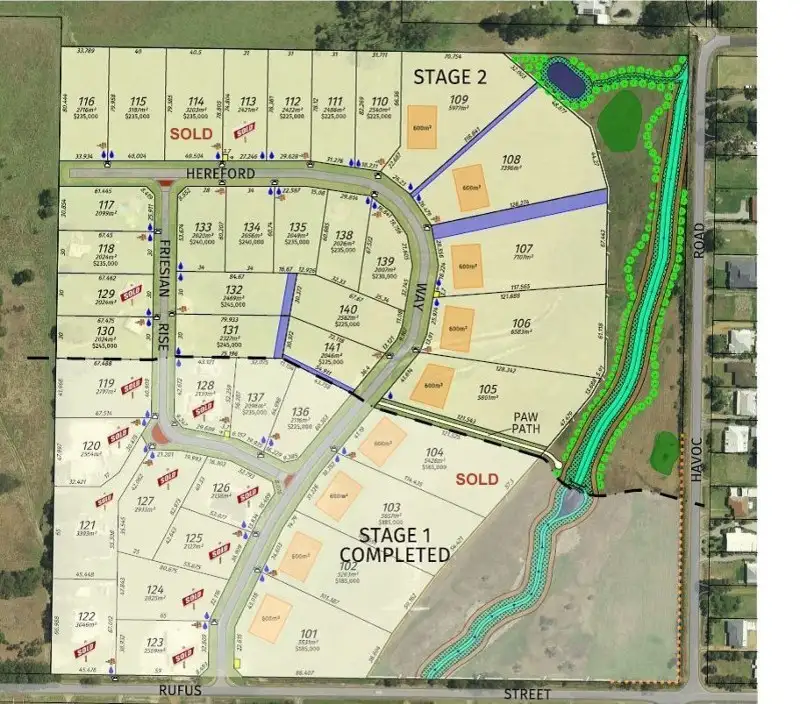Main view of Homely land listing, Lot 133 Hereford Way, Milpara WA 6330
