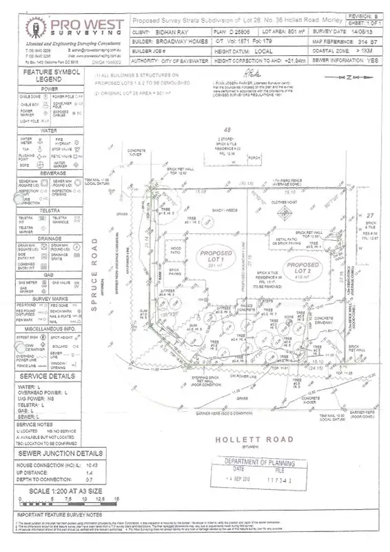 Second view of Homely land listing, 36   Lot 1 Hollett Road, Morley WA 6062