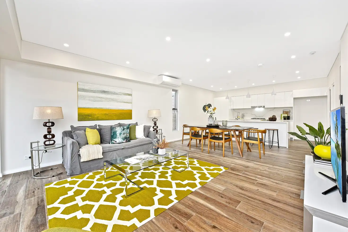 Main view of Homely townhouse listing, 1/17 Rhodes Street, Hillsdale NSW 2036