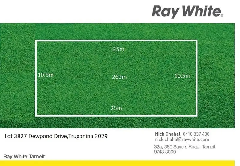 Main view of Homely land listing, Lot 3827 Dewpond Drive, Truganina VIC 3029