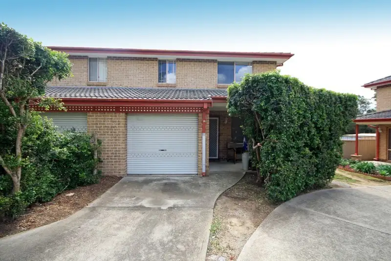 Main view of Homely townhouse listing, 10/4 Westmoreland Road, Minto NSW 2566