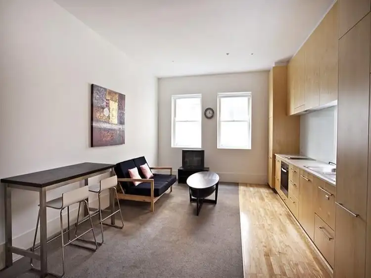Second view of Homely apartment listing, 407/243 Collins Street, Melbourne VIC 3000
