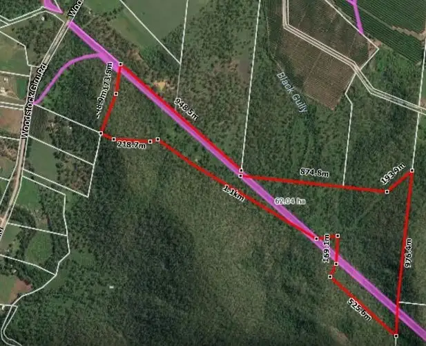 Main view of Homely land listing, 933 Woodstock Giru Road, Shirbourne QLD 4809