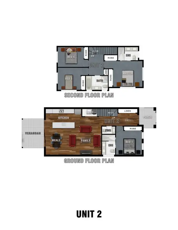 Third view of Homely townhouse listing, 2/28 Ross Street, Ferntree Gully VIC 3156