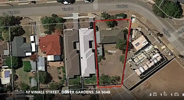 Main view of Homely house listing, 17 Vinall Street, Dover Gardens SA 5048