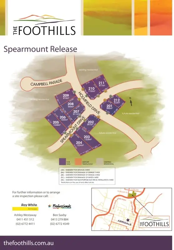 Third view of Homely land listing, Lot 208/65 Link Road, Armidale NSW 2350