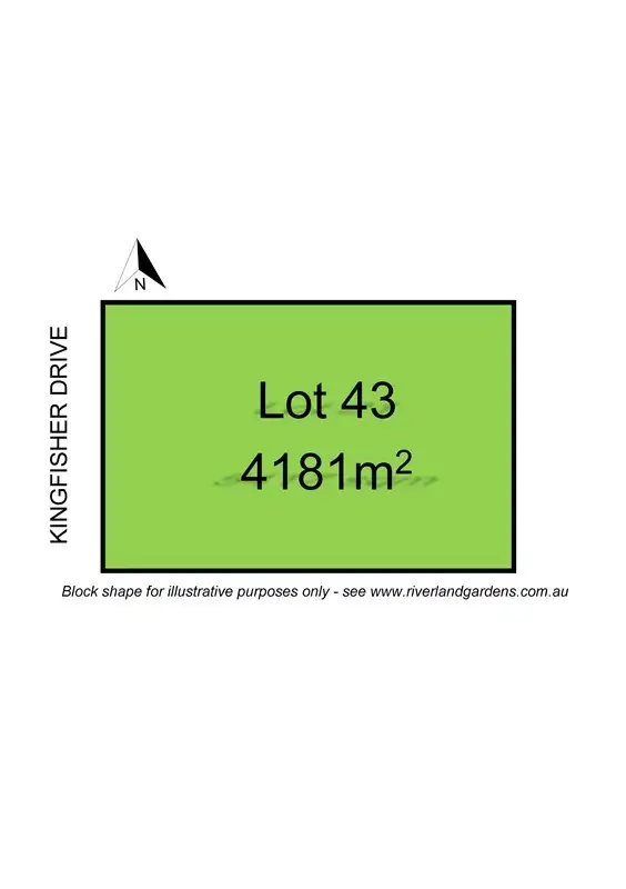 Main view of Homely land listing, Lot 43 Kingfisher Drive, Mulwala NSW 2647