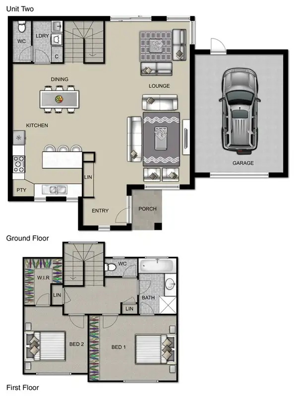 Third view of Homely townhouse listing, 2/10 Essex Court, Bayswater VIC 3153