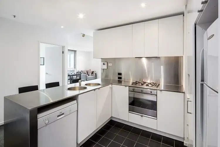 Fifth view of Homely apartment listing, 1411/620 Collins Street, Melbourne VIC 3000