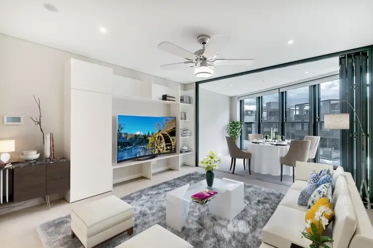 Main view of Homely apartment listing, 303/2 Waterways Street, Wentworth Point NSW 2127