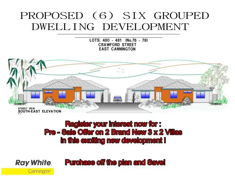 Main view of Homely house listing, Unit 6/76-78 Crawford Street, East Cannington WA 6107