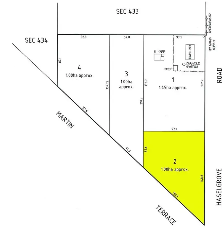 Second view of Homely land listing, Lot 2 Martin Terrace, Kadina SA 5554