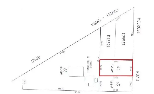 Second view of Homely land listing, Lot 64 Melrose Road, Cowell SA 5602