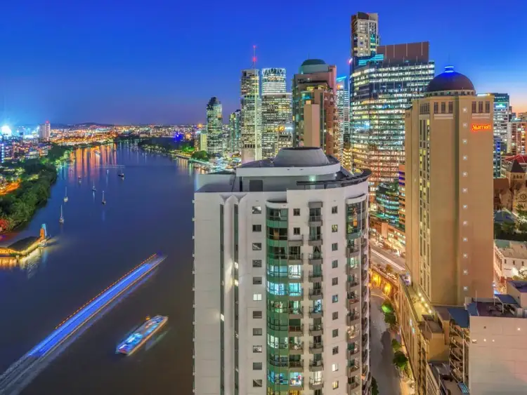 Second view of Homely apartment listing, 313/30 Macrossan Street, Brisbane QLD 4000